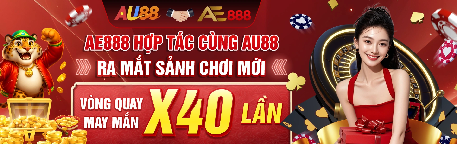 AE888 - Ra mắt sảnh mới tỷ lệ thắng cược x40 lần